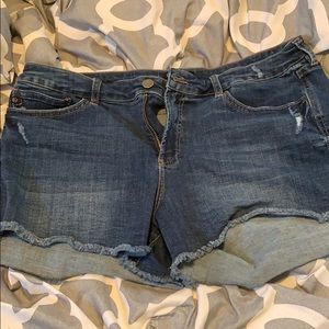 Jean shorts